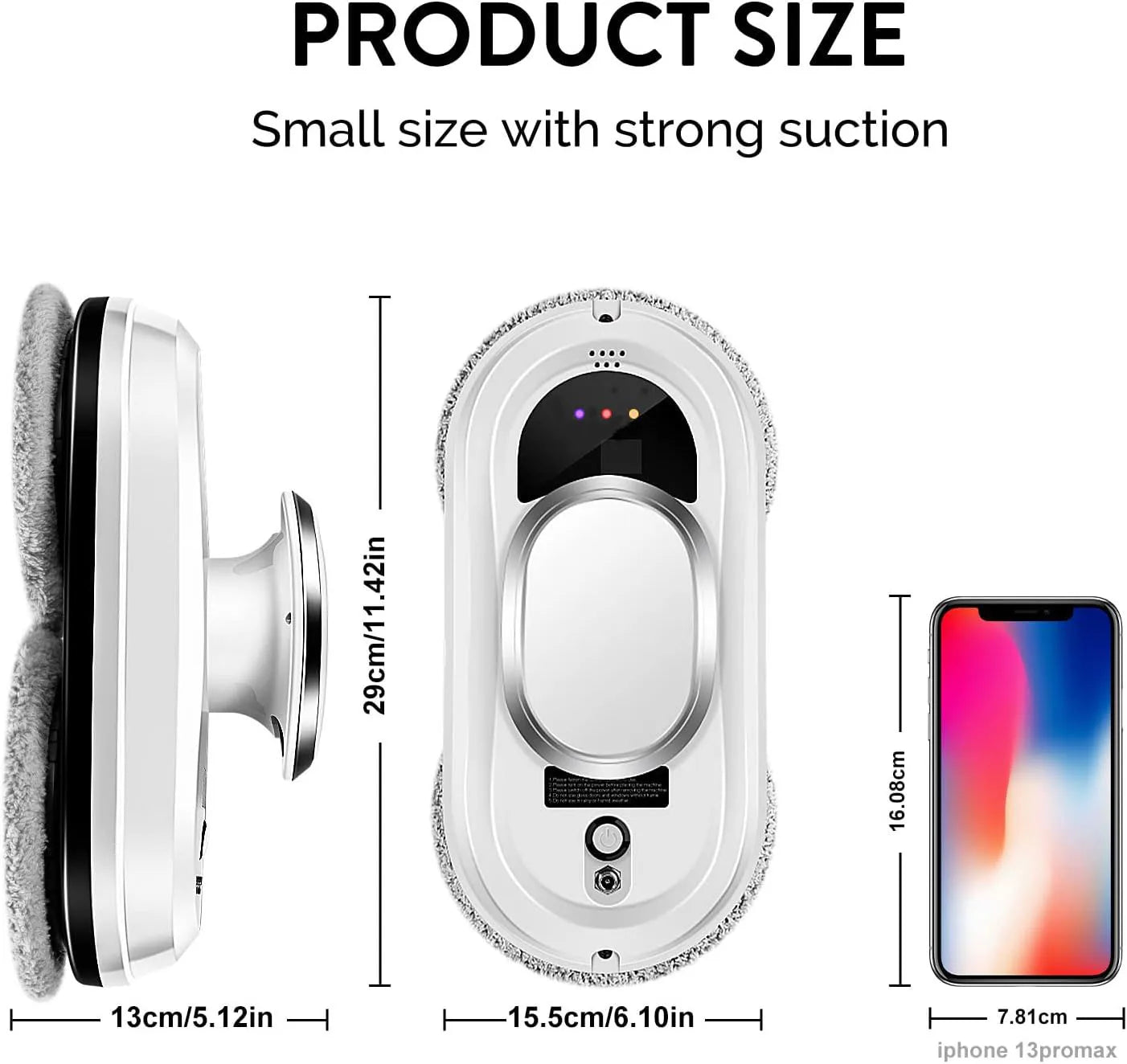 Intelligent Window Cleaning Robot – Electric Glass Cleaner with Remote Control