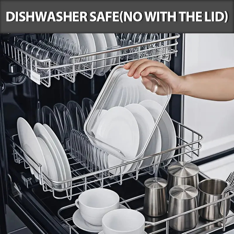 24-Piece Glass Food Storage Containers Set – 12 Glass Bowls with Snap Locking Airtight Lids