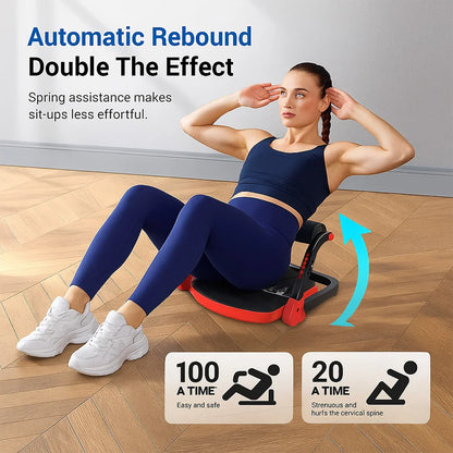 Multifunctional Home Abdominal Trainer – 5-in-1 Ab Wheel Roller for Sit-Ups & Core Workout