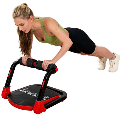 Multifunctional Home Abdominal Trainer – 5-in-1 Ab Wheel Roller for Sit-Ups & Core Workout