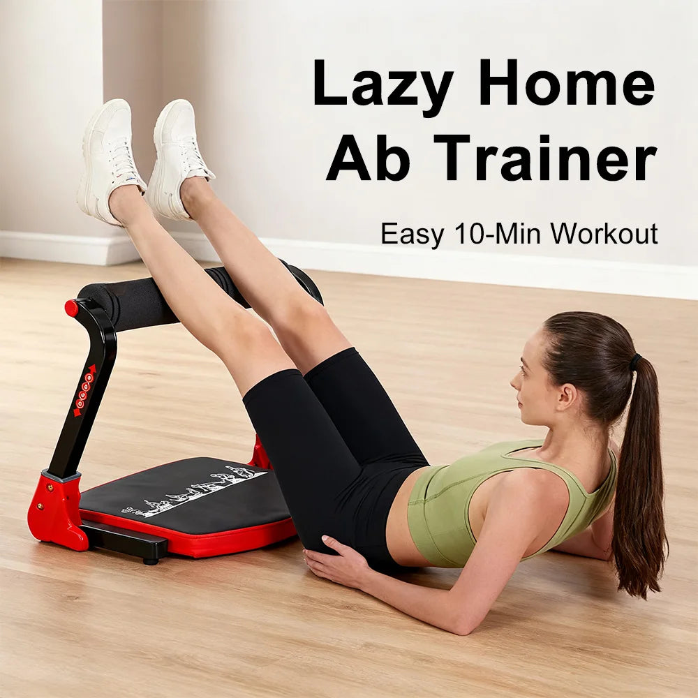 Multifunctional Home Abdominal Trainer – 5-in-1 Ab Wheel Roller for Sit-Ups & Core Workout
