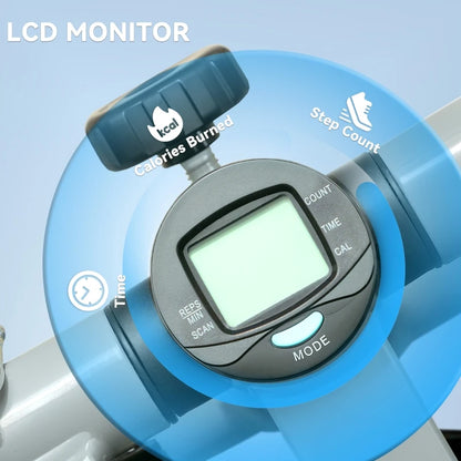 Mini Stepper for Home Workout with Resistance Bands | Portable Twist Stepper Machine for Cardio, Buttocks Toning & Body Contouring