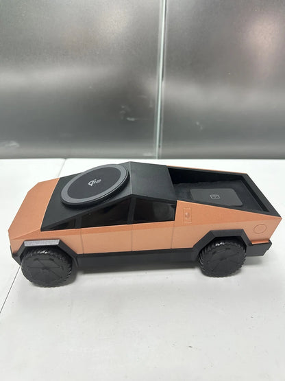 Cyber truck 3-in-1 Wireless Desktop Charger – Fast Charging Station for iPhone, Apple Watch & AirPods