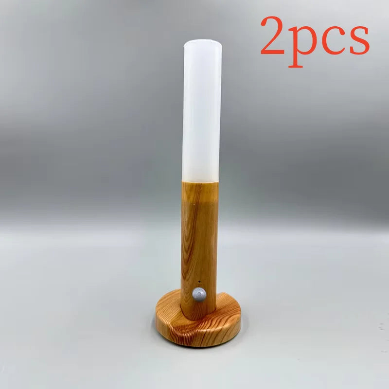 LED Night Light USB Rechargeable Motion Sensor Lamp – Warm White Wardrobe & Bedside Lighting