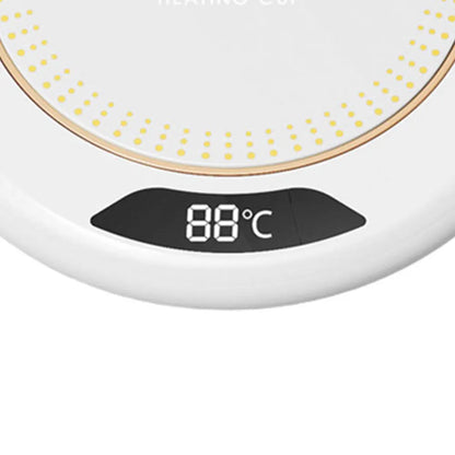 USB Smart Cup Warmer with 3 Temperature Settings – Electric Coffee & Beverage Warmer Plate