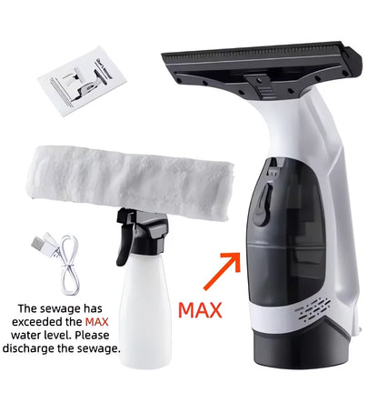 Multifunctional Electric Cordless Window Cleaner – Rechargeable Portable Glass Cleaning Machine