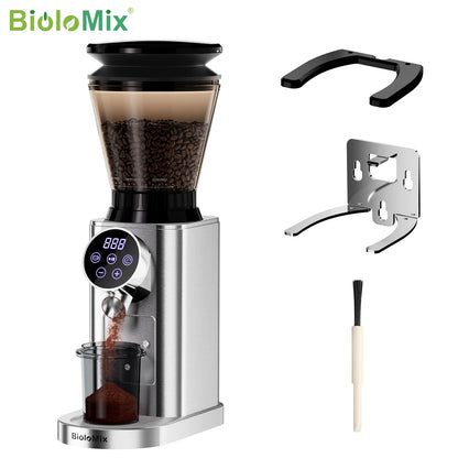Electric Conical Burr Coffee Grinder – 48 Adjustable Grind Settings for Espresso & Brew Methods