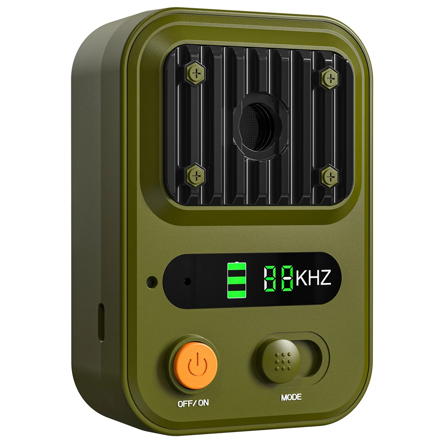 Portable Dog Repeller 25kHz – Rechargeable Ultrasonic Dog Deterrent with 3 Levels