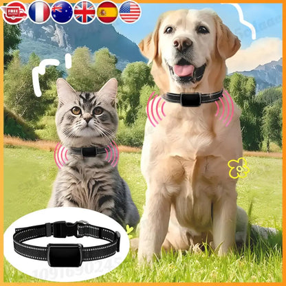 Pet GPS Tracker with Adjustable Collar – 4G Smart Locator for Dogs & Cats (IP68 Waterproof)