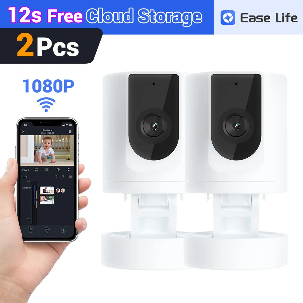 Indoor Pet Camera 1080P WiFi – Security Camera with App & Two-Way Audio