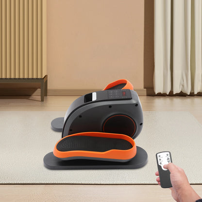 Under Desk Elliptical Machine with Remote Control – Mini Electric Leg Exerciser, Compact Seated Pedal Trainer for Home Office & Seniors