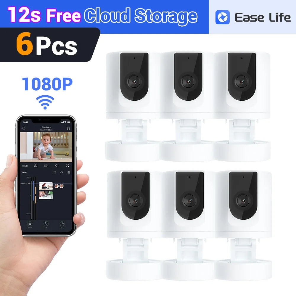 Indoor Pet Camera 1080P WiFi – Security Camera with App & Two-Way Audio