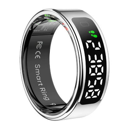 Smart Ring R02 with Charging Case – 39 Days Battery Life | Advanced Health & Fitness Tracker |Fitness Tracker with Heart Rate, Blood Oxygen, Blood Pressure, Sleep Monitoring, Step Counting, IP68 Waterproof
