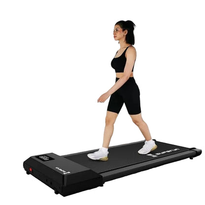 2-in-1 Portable Walking Pad Treadmill – 2.5HP Motor, 300lbs Capacity with Remote & LED Display