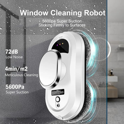 Intelligent Window Cleaning Robot – Electric Glass Cleaner with Remote Control