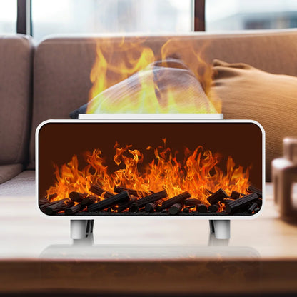 7 Colors Fire Aroma Diffuser Humidifier Mute Work for Home Office Yoga