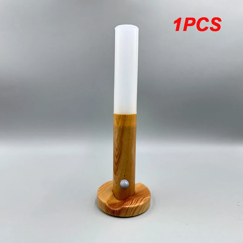 LED Night Light USB Rechargeable Motion Sensor Lamp – Warm White Wardrobe & Bedside Lighting