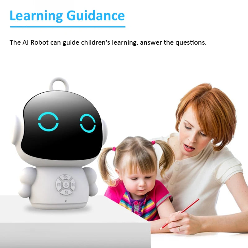 Smart AI Robot WiFi Early Education Toy – Voice Interactive Learning Machine with Speech Recognition