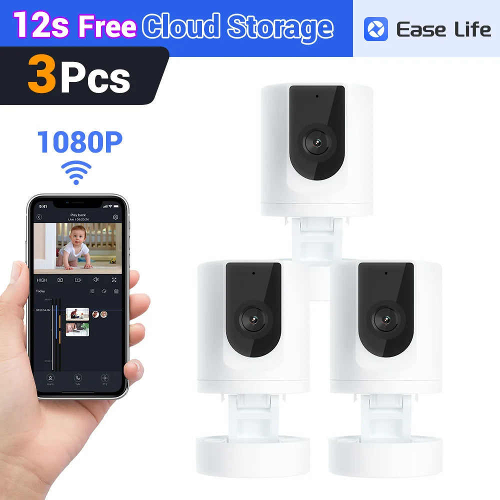 Indoor Pet Camera 1080P WiFi – Security Camera with App & Two-Way Audio