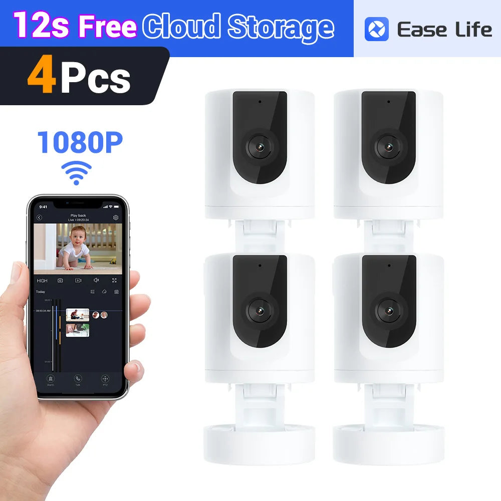 Indoor Pet Camera 1080P WiFi – Security Camera with App & Two-Way Audio