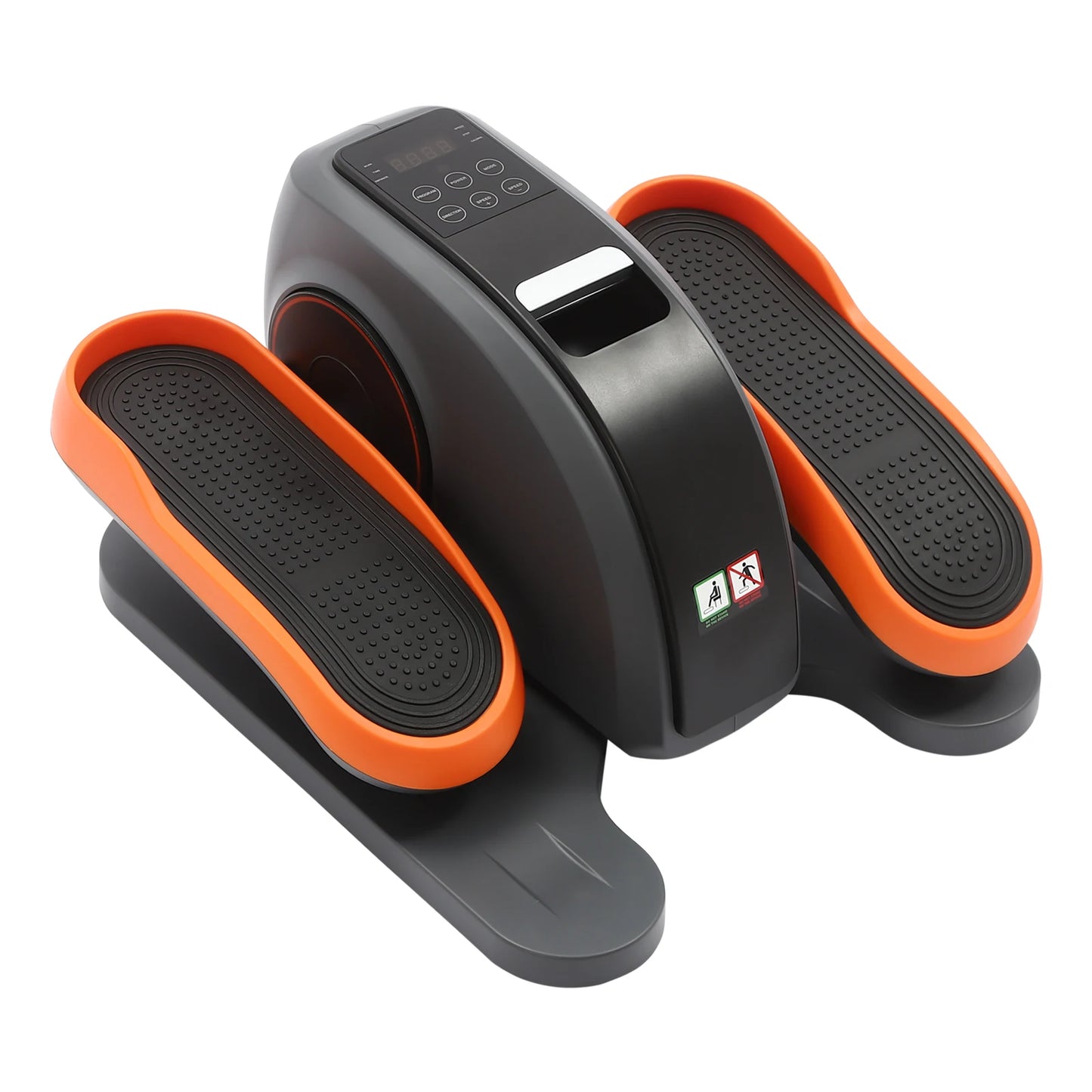 Under Desk Elliptical Machine with Remote Control – Mini Electric Leg Exerciser, Compact Seated Pedal Trainer for Home Office & Seniors