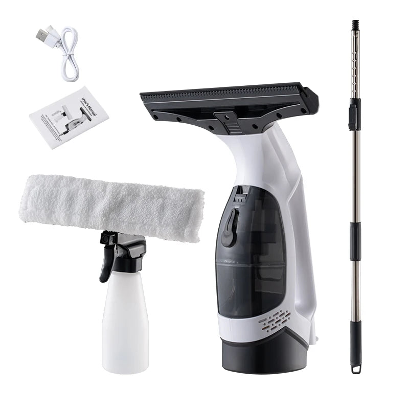 Multifunctional Electric Cordless Window Cleaner – Rechargeable Portable Glass Cleaning Machine