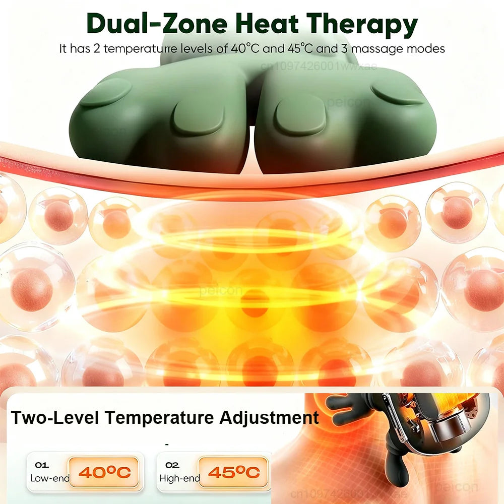 Electric 4D Deep Tissue Neck & Shoulder Massager with Heat