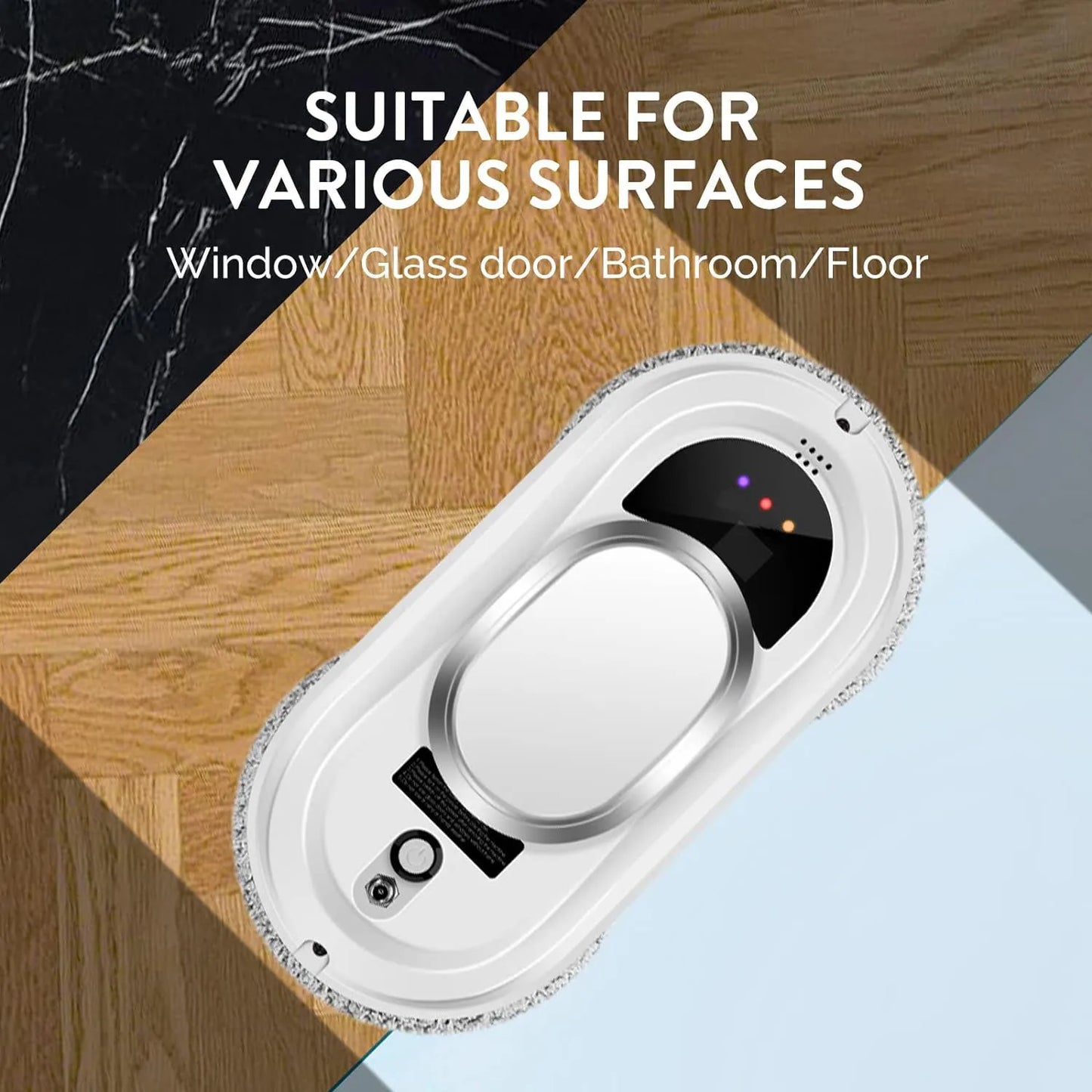 Intelligent Window Cleaning Robot – Electric Glass Cleaner with Remote Control